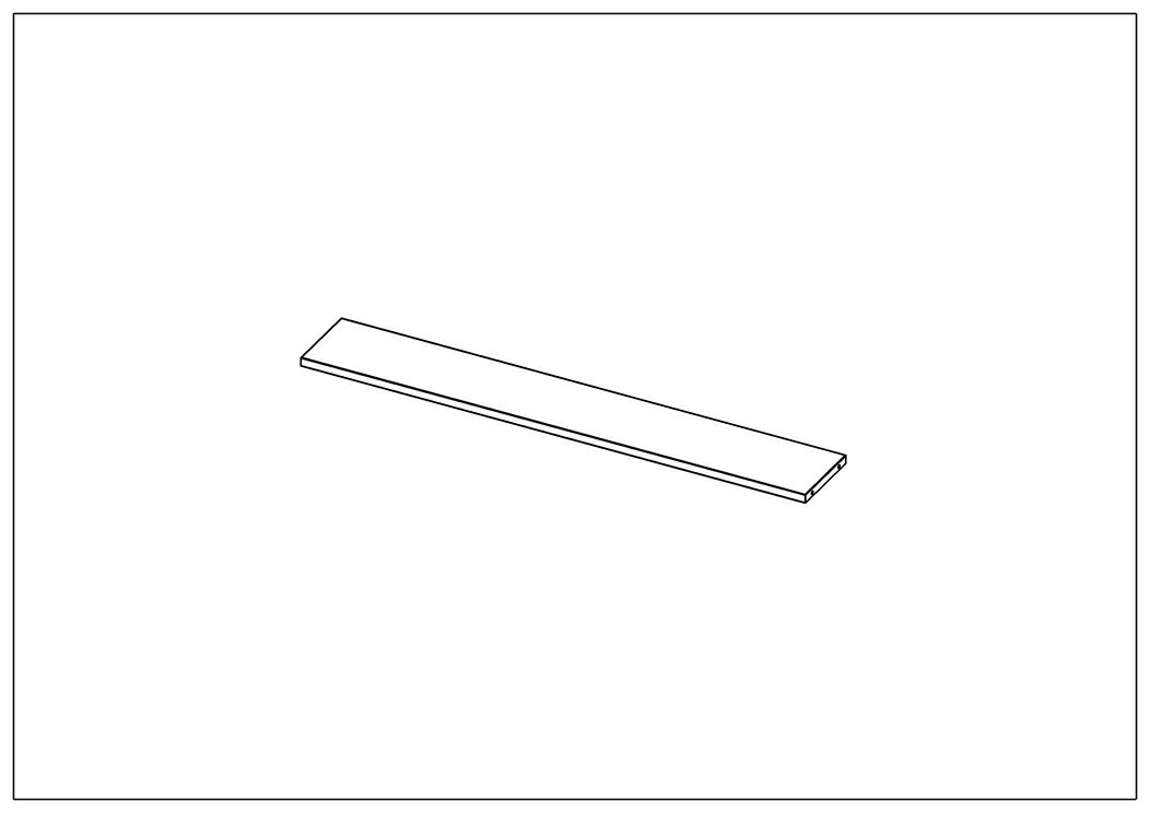 タカヤマ物置 TMR-1209用追加棚板(前棚板)