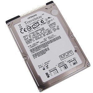 2.5” Hitachi Travelstar 5K100 HTS541080G9AT00 80GB/ATA100/5400rpm/8MB IDE 内臓ハードディスク 増設HDD 送料無料【中古】