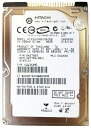 2.5インチ 内蔵HDD ノート用HDD 日立GST Travelstar 5K160(80GB/ATA100/5400rpm/8MB) HTS541680J9AT00 中古HDD ノートハードデスク【中古】