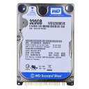 送料無料★2.5インチ ノート用HDD 320GB Westerndigital IDE ハードディスク WD3200BEVE 5400rpm 内臓HDD★送料...