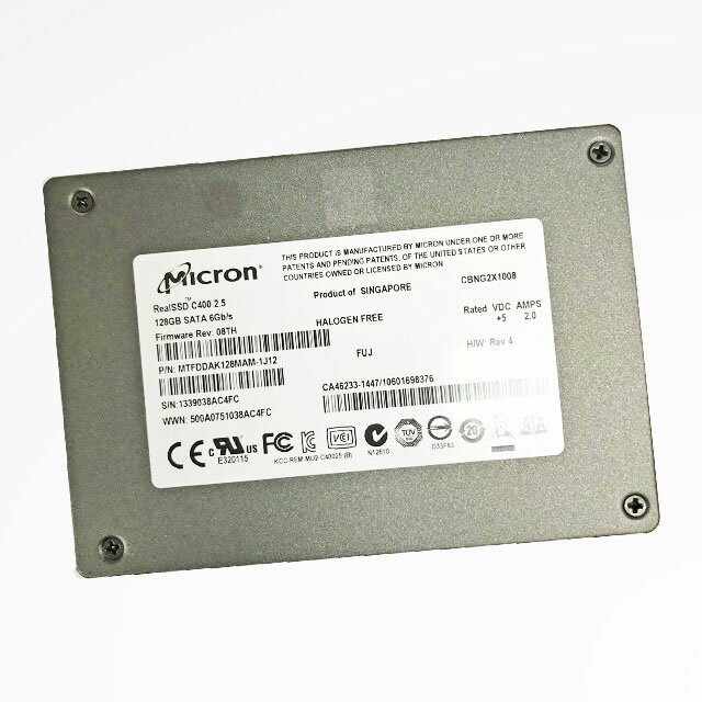 Micron RealSSD C400 2.5 128GB SATA 6GB/S 9mm ¡SSDSSD̵š
