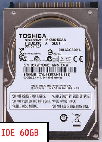 ●メーカー：TOSHIBA　 ●容量/規格：60GB/2.5インチ IDE ●商品状態：中古品のため、本体に傷や汚れ等の使用感があります。 ●保証期間：30日間動作保障