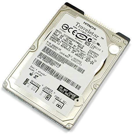 日立 2.5インチ内蔵HDD 80GB IC25N080ATMR04 IDE/ATA100 (9.5mm/4200rpm/8MB)送料無料【中古】