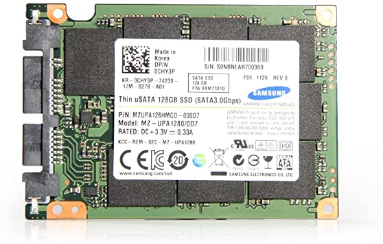 SAMSUNG Thin USATA 128GB SSD SATA3.0GBPS SSD MZUPA128HMCD HDD̵š