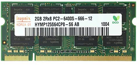 hynix DDR2 2GB 800MHz PC2-6400S オリジナル 純正 DDR 2 2G ノートブック メモリー ノートパソコン RAM 200PIN SODIMM 送料無料 1か月保証【中古】