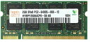 hynix DDR2 2GB 800MHz PC2-6400S オリジナル 純正 DDR 2 2G ノートブック メモリー ノートパソコン RAM 200PIN SODIMM 送料無料 1か月保証【中古】