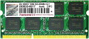 Transcend ノートPC用メモリ PC3-8500 DDR3 1066 4GB 1.5V 204pin SO-DIMM TS512MSK64V1N 【送料無料】増設メモリ 交換メモリ【中古】