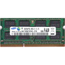在庫処分 枚数限定 ノートPC用メモリ SAMSUNG PC3-8500S DDR3 1066 2GB 【送料無料】【中古】増設メモリ
