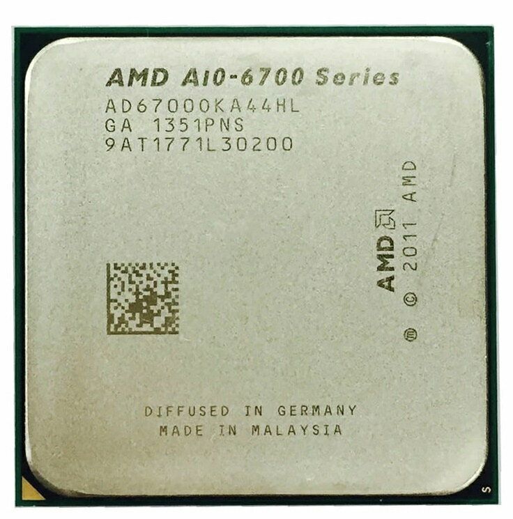 【中古】送料無料 AMD CPU A10-6700 Series AD6700OKA44HL 3.7GHz CPU 初期保障有