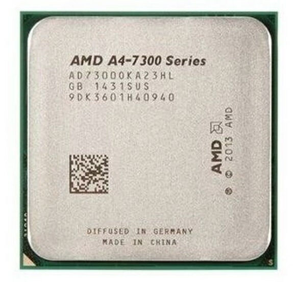 【中古】AMD A4-7300 3.80GHz AD7300OKA23HL プロセッサーCPU 送料無料★初期保障有