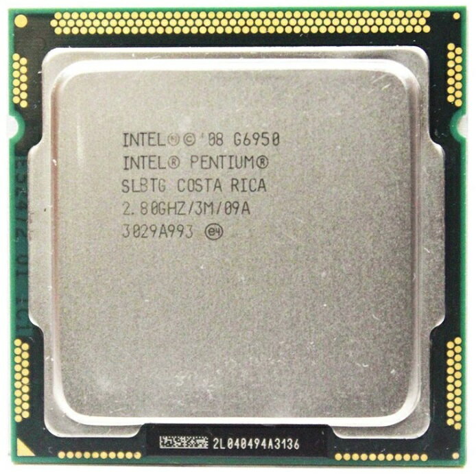 安心初期付き★デスクトップPC用CPU Intel Pentium G6950 2.80Ghz 3M ★送料無料