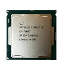 【送料無料】デスクトップPC用CPU Intel CPU Core i3-7100T 3.4GHz 3Mキャッシュ 2コア/4スレッド 増設CPU 【美品】【中古】