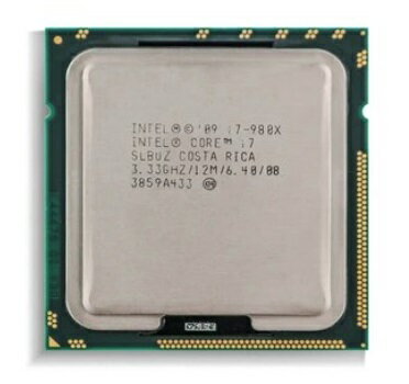 初期保障あり ★本体PC用CPU Intel CPU Core i7 i7-980x 3.33GHz 12M★送料無料【中古】