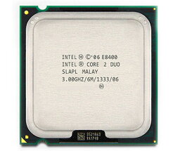 【中古】デスクトップ用CPU インテル E8400 6M 3.00GHz 1333MHz 中古CPU　【開店セール】【送料無料】