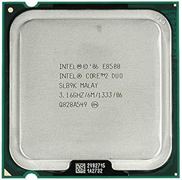【中古】デスクトップ用CPU インテル intel core2 E8500 6M 3.16GHz 1333MHz 中古CPU　【代引き不可】..