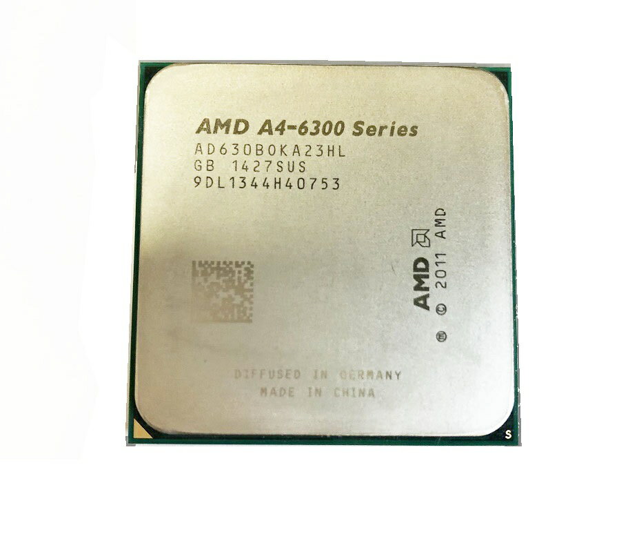 【中古】AMD A4-6300 3.70ghz Socket Fm2 Processor AD630B0KA23HL CPU 送料無料