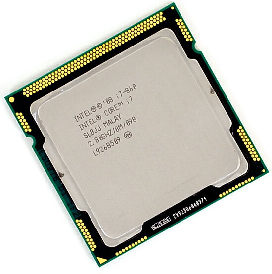 【中古】デスクトップPC用CPU INTEL Core i7-860 2.80GHZ 8M インテル 増設CPU【送料無料】【美品】