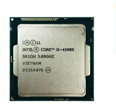 【中古】送料無料★本体PC用CPU Intel CPU Core-i5-4590S 3.0GHz 6Mキャッシュ ★初期保障あり★完動品★増設cpu