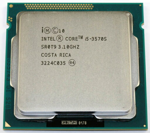 デスクトップPC用CPU INTEL Core i5-3570s 3.10GHZ インテル 増設CPU【送料無料】【中古】 デスクトップPC用CPU INTEL Core i5-3570s 3.10GHZ インテル 増設CPU【送料無料】【中古】