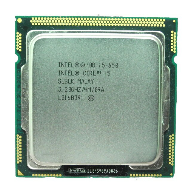 デスクトップPC用CPU INTEL Core i5-650 3.20GHz 4M インテル 増設CPU【送料無料】【中古】