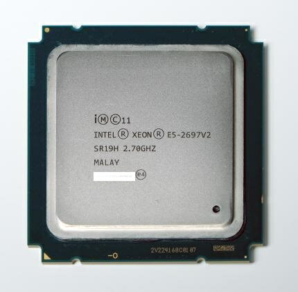 正規品★Intel Xeon E5-2697V2 2.70GHz SR19H CPU 12コア★初期保障あり★中古動作品★送料無料