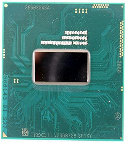 送料無料★ノートPC用CPU Intel Core i7-4610M モバイル CPU 3.0 GHz (3.70 GHz) SR1KY★初期保障あり★完動品★増設cpu【中古】