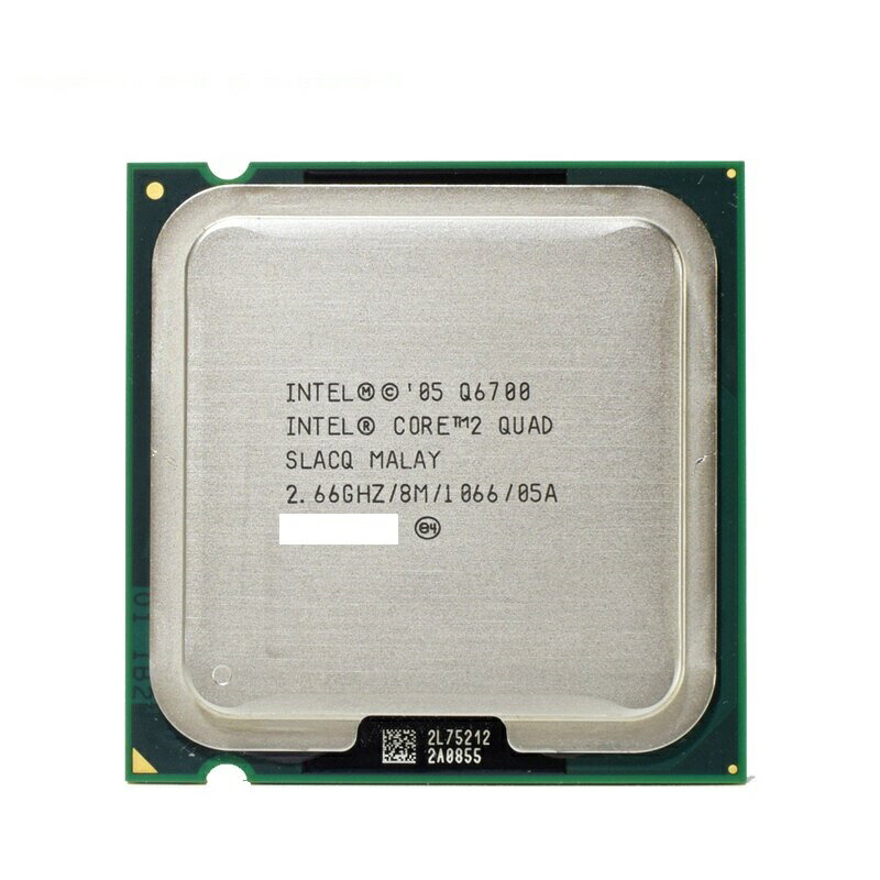 【中古】デスクトップ CPU インテル Core2 Quad Q6700 2.66GHz 【送料無料】1か月保証