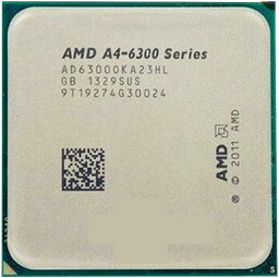 【中古】AMD A4-6300 Series 3.70GHz AD6300OKA23HL プロセッサーCPU 送料無料★初期保障有