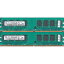 【中古】デスクトップPC用メモリ SAMSUNG PC2-6400U DDR2 800 2GB 2枚セット　計4GB 中古メモリ【送料無料】増設メモリ