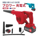 【翌日配達!全品送料無料!】ブロワー 充電式 ブロアー 洗車 強力 小型 送風と集じんの1台2役 大容量バッテリ一2個搭載 最強 コードレスブロワー ハンディ ...