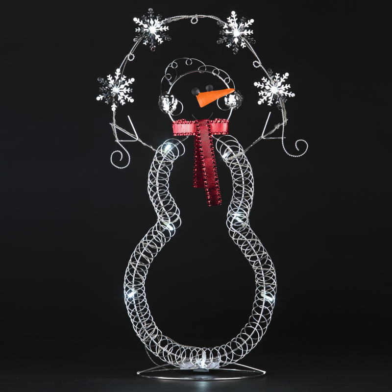 LEDティンスノーマン WG-4759 クリスマス イルミネーション