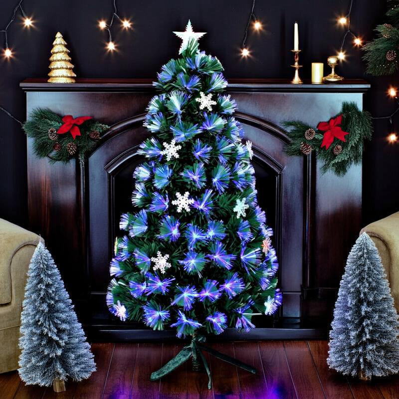 LEDスノーフレークファイバーツリー 150cm WG-8665 クリスマス イルミネーション