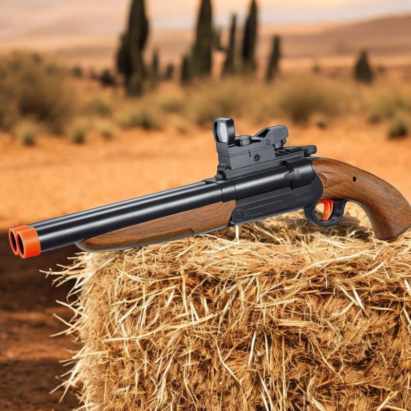 ダブルショットスター TY-1154 排莢式 トイガン スポンジ弾 2