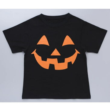 パンプキンブラックTシャツ（M） ハロウィン