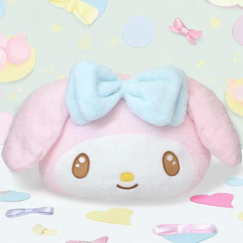 Rakuten - サンリオキャラクターズ ふんわり光るシリーズ フェイスクッション マイメロディ SAL-FC-MM