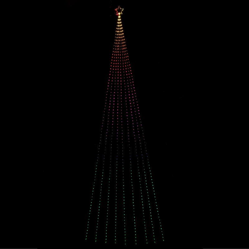 LEDナイアガラライト 8m（エレクトリカル） WG-24413 クリスマス イルミネーション