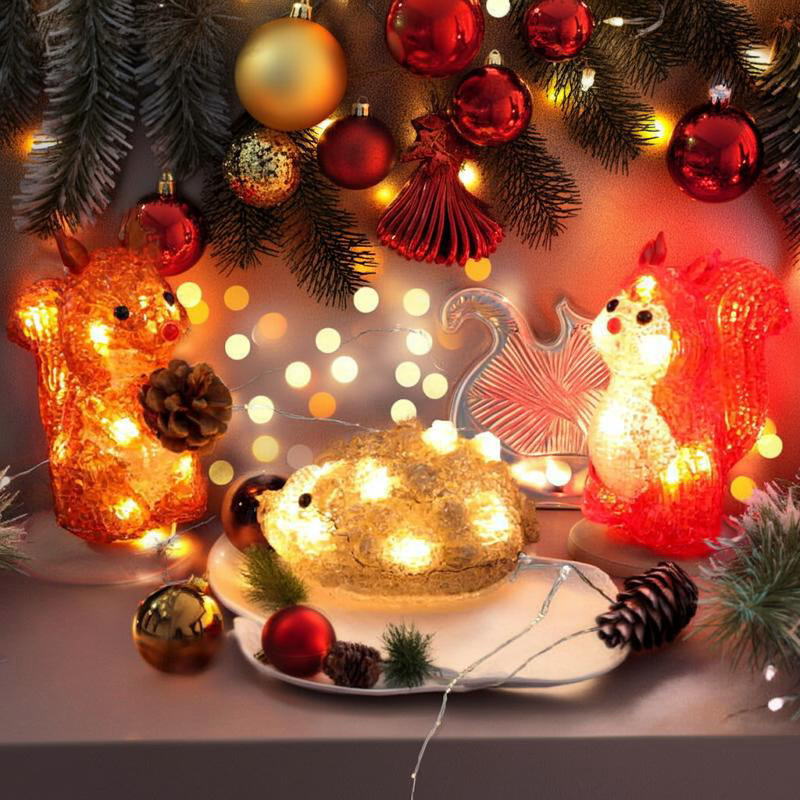 Rakuten - LEDクリスタルモチーフ アニマルフレンズ WG-24301 クリスマス イルミネーション