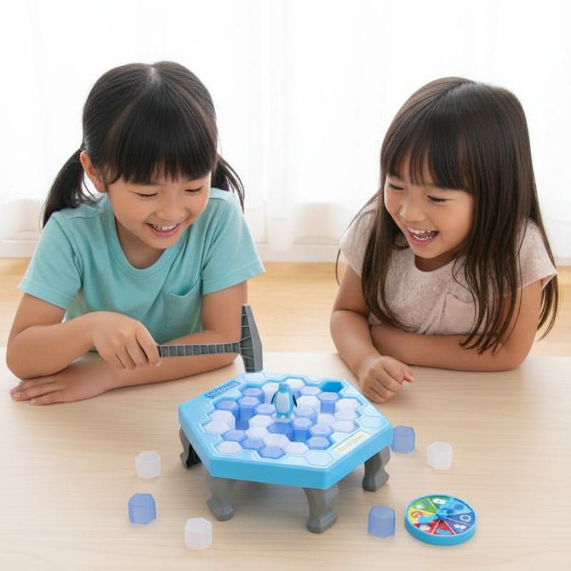 クラッシュアイスゲーム ボードゲーム バランスゲーム テーブルゲーム パーティーゲーム おもちゃ 子供 キッズ 家族 遊び 室内ゲーム イベント 景品 子供会 お祭り 友愛玩具 TY-0185 - Image 2
