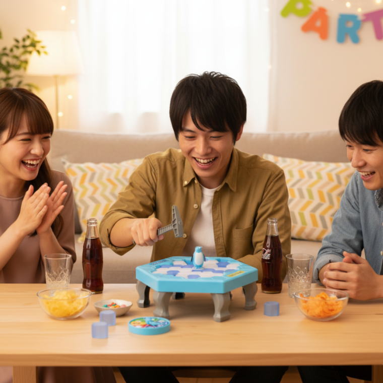 クラッシュアイスゲーム ボードゲーム バランスゲーム テーブルゲーム パーティーゲーム おもちゃ 子供 キッズ 家族 遊び 室内ゲーム イベント 景品 子供会 お祭り 友愛玩具 TY-0185 - Image 3