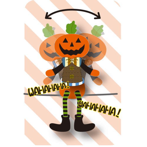 シェイキングパンプキン ハロウィン HW-1727