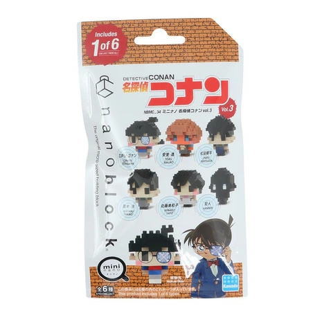 カワダ ナノブロック NBMC_34 ミニナノ 名探偵コナン vol.3（単品）