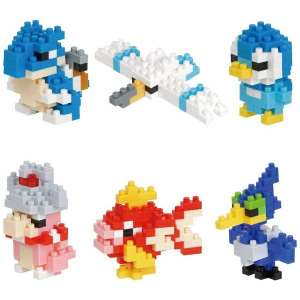 Rakuten - カワダ ナノブロック NBMC_16 ミニナノ ポケットモンスター みずタイプ （単品）