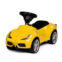 足けり乗用玩具 フェラーリ 458（イエロー） Ferrari 458 RIDING TOY CAR