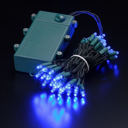 Rakuten - 自動点灯機能付きLEDライト（ブルー） WG-9476BL クリスマス イルミネーション