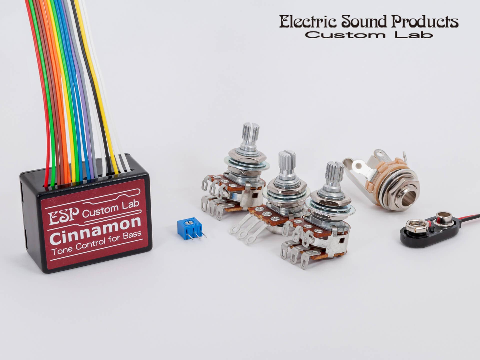 Rakuten - 【ESP直営店】ESP Custom Lab Cinnamon 3band EQ[パーツ、parts]