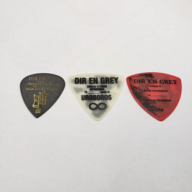 【ESP直営店】【即納可能】【期間限定】DIR EN GREY TOUR16-17 FROM DEPRESSION TO ________ mode of UROBOROS 限定TOUR PICK（1枚売り）