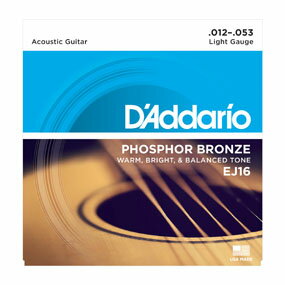 【ESP直営店】D'Addario EJ16［アコースティックギター弦］