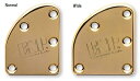 yESPcXzyESP PartszESP Custom Lab T-5 Neck Set Plate Brass Gold[uX/lbNZbgv[g/S[h]