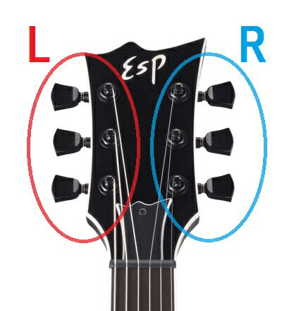 【ESP Parts】SG301-01 R バラ MG-TB Gold［パーツ/ペグ/MAGNUM LOCK/マグナムロック/両連用/ゴールド]