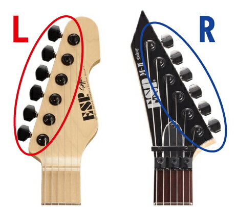 【ESP直営店】【ESP Parts】SG360-07-L MG-TB SHORT バラ Black［パーツ/ペグ/MAGNUM LOCK/マグナムロック/片連用/L側/ブラック]